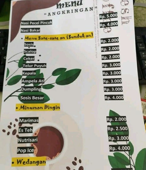 Angkringan Mbak Artis