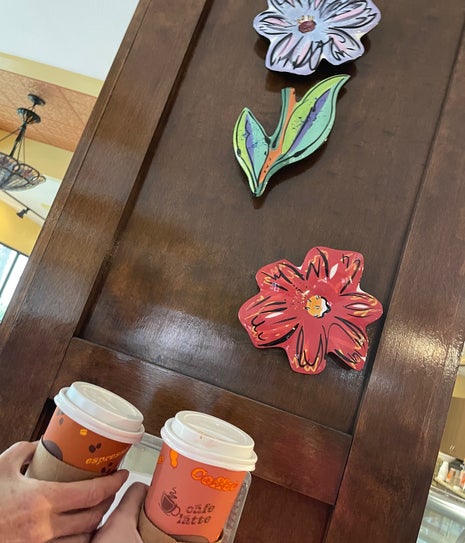 Black Coffee & Tasty Waffles