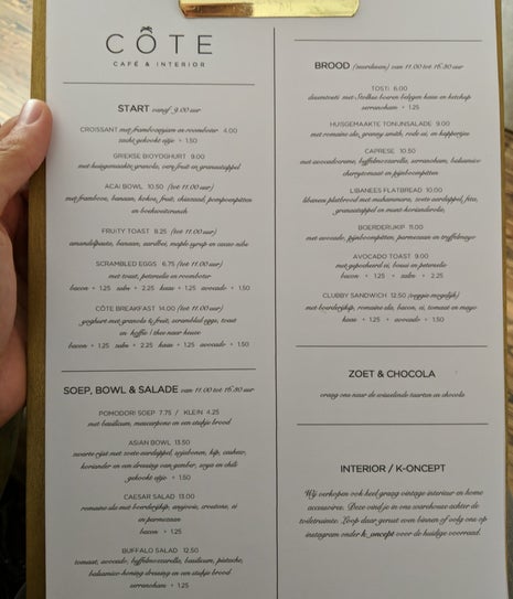 Côte Café & Interior