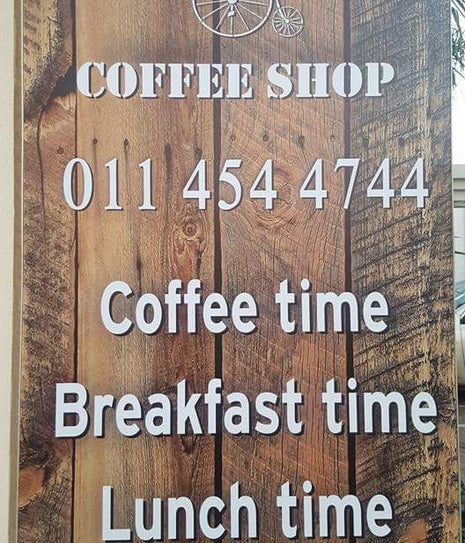 Little penny farthing coffee shop