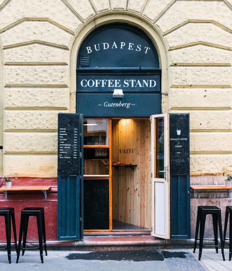 Coffee Stand Gutenberg