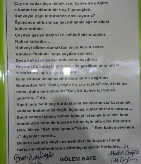 Gölem Cafe