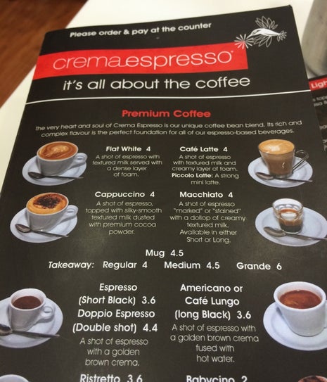 Crema Espresso