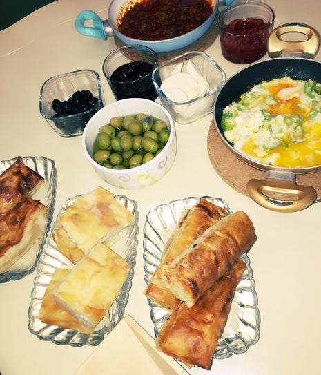 kahvaltı sofrası