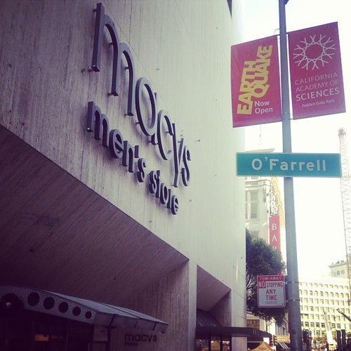 Macy's Mens Store 120 Stockton St San Francisco