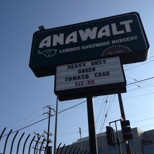 Anawalt Lumber Co 11060 W Pico Blvd Los Angeles