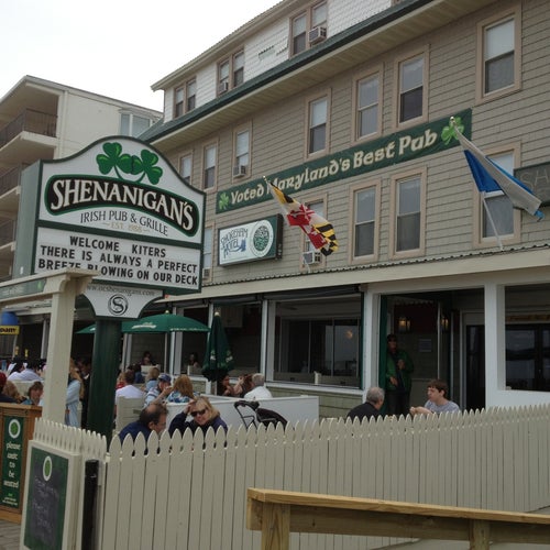 Shenanigan's Irish Pub & Grille 309 Atlantic Ave Ocean City