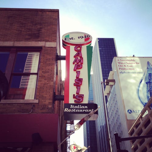 Campisi's Restaurant Downtown Dallas 1520 Elm St Dallas