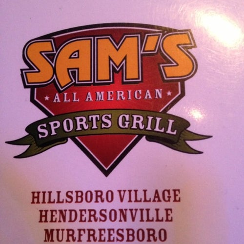 Sam's Sports Grill 1803 21st Ave S Nashville