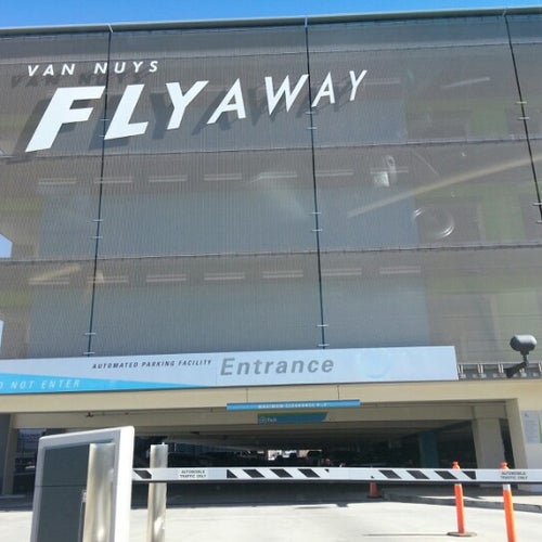 LAX FlyAway Bus Terminal 7610 Woodley Ave Van Nuys