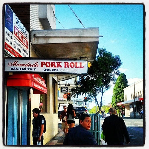Marrickville Pork Roll 236a Illawarra Rd Marrickville