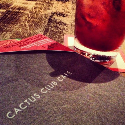 Cactus Club Cafe 357 Davie St. Vancouver