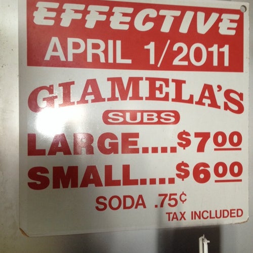 Giamela's Submarine Sandwiches 216 W Magnolia Blvd Burbank