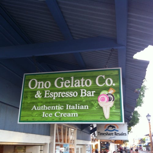 Ono Gelato Company 815 Front St Lahaina