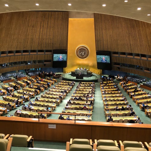 United Nations General Assembly United Nations Headquarters New York