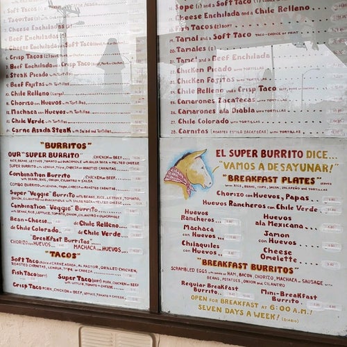 El Super Burrito 3631 E Colorado Blvd Pasadena