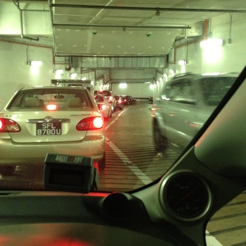 Marina Bay Sands Open Car Park Singapore