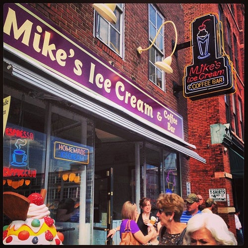 Mike's Ice Cream & Coffee Bar 129 2nd Ave N Nashville