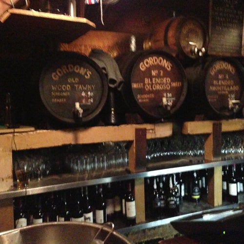 Gordon's Wine Bar 47 Villiers St London