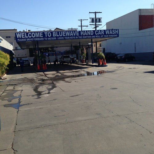 Blue Wave Car Wash 11602 Santa Monica Blvd Los Angeles