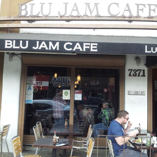 Blu Jam Café 7371 Melrose Ave Los Angeles