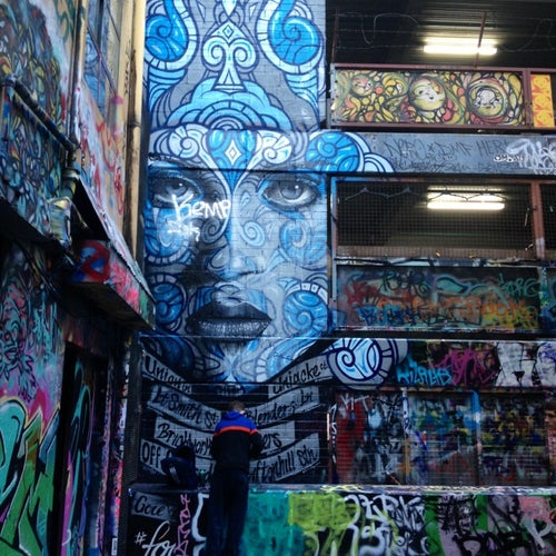 Hosier Lane Hosier Ln Melbourne