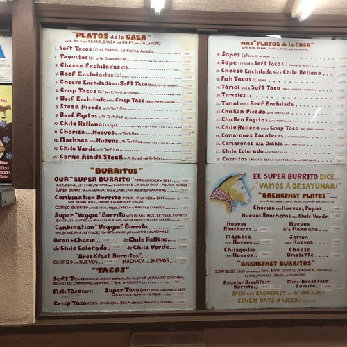 El Super Burrito 3631 E Colorado Blvd Pasadena
