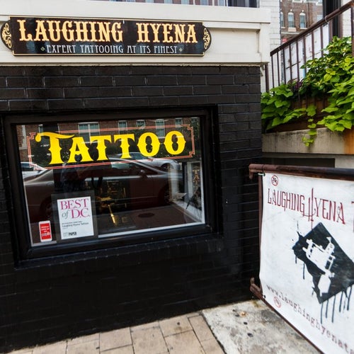 Laughing Hyena Tattoos