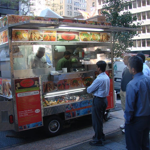 Biryani Cart 46th St & 6th Ave New York