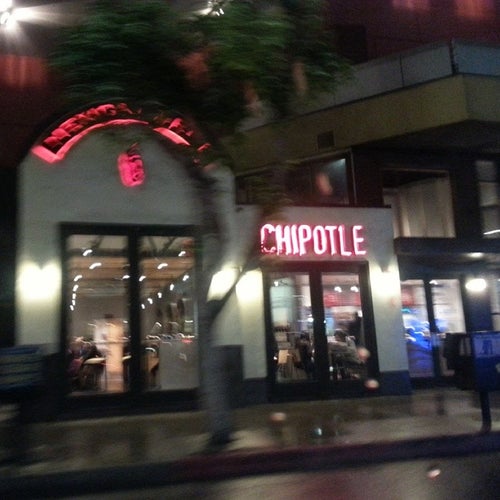 Chipotle Mexican Grill 121 N LA Cienega Blvd Los Angeles
