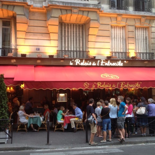 Le Relais de l'Entrecôte 20 rue SaintBenoît Paris