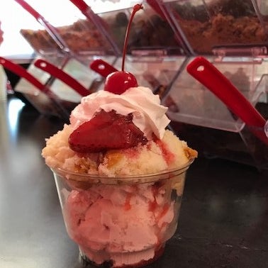 Cherries Ice Cream Bar