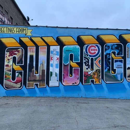 Greetings from Chicago Mural