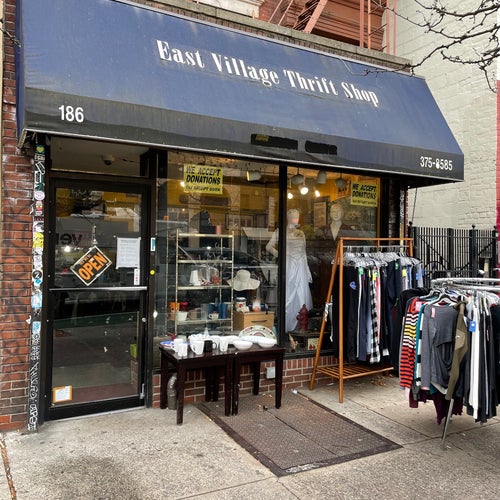 East Village Thrift Shop 186 2nd Ave New York