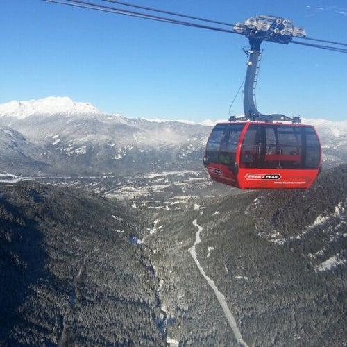 PEAK 2 PEAK Gondola Whistler and Mountains Whistler