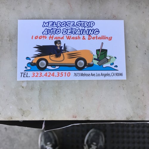 Melrose Strip Auto Detailing 7673 Melrose Ave Los Angeles