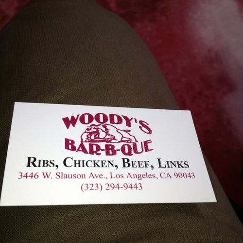 Woody's BarBQue 3446 W Slauson Ave Los Angeles