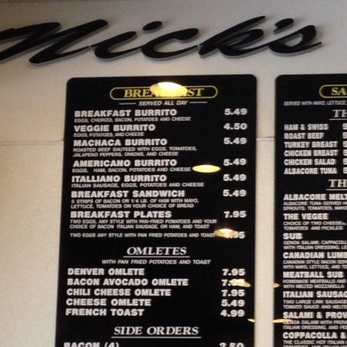 Nick's Deli II 10900 Los Alamitos Blvd 109 Los Alamitos