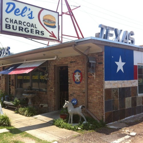 Del's Charcoal Burgers 110 S McKinney St Richardson