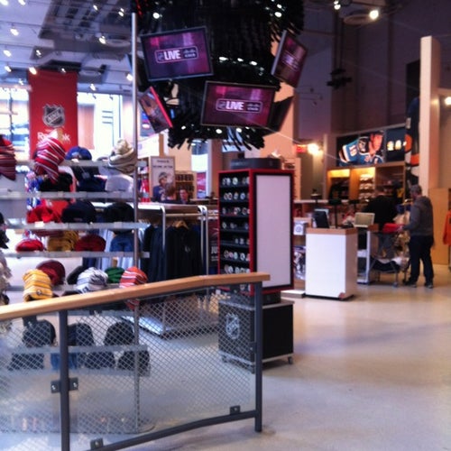 NHL Store NYC 1185 Avenue of the Americas New York
