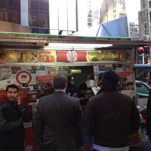 Biryani Cart 46th St & 6th Ave New York