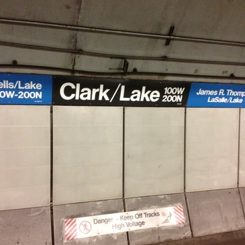 CTA Clark/Lake 124 W Lake St Chicago