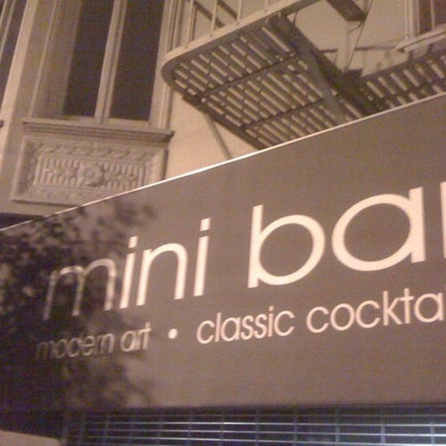 Mini Bar 837 Divisadero St San Francisco