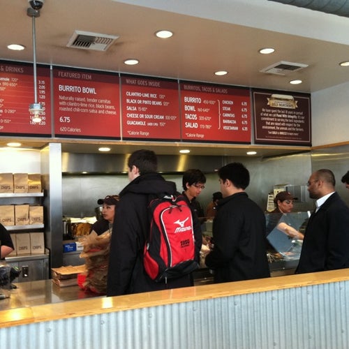Chipotle Mexican Grill 126 New Montgomery St San Francisco