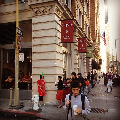 Chipotle Mexican Grill 126 New Montgomery St San Francisco