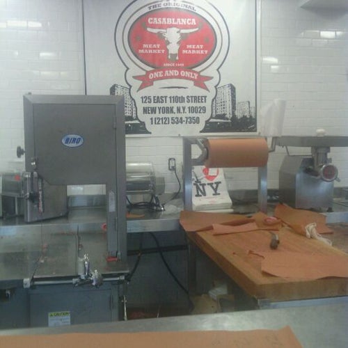 Casablanca Meat Market 125 E 110th St New York
