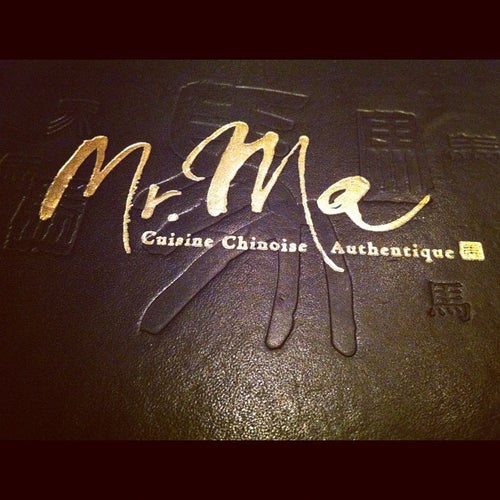 Mr Ma 400 rue NotreDame O Montréal