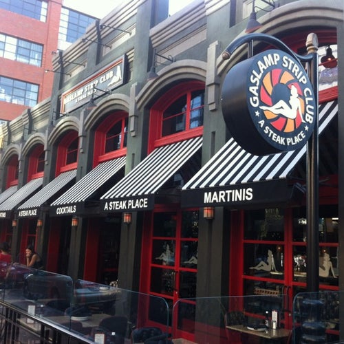 Gaslamp Strip Club Restaurant 340 5th Ave San Diego