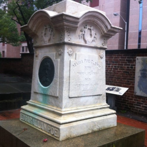 Grave of Edgar Allan Poe - 519 W Fayette St - Baltimore