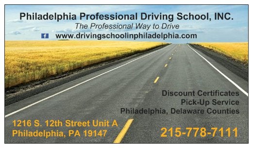Philadelphia Professional Driving School, INC.
